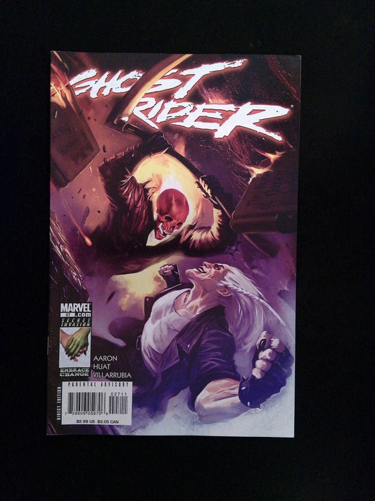 Ghost Rider #27 (4TH SERIES) MARVEL Comics 2008 VF+