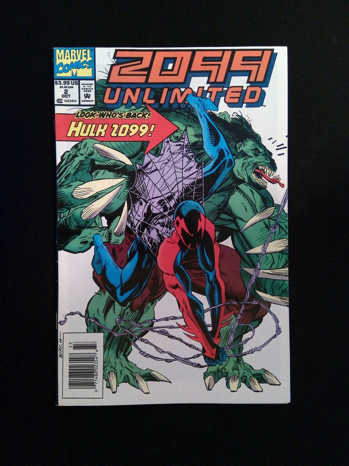 2099 Unlimited #2  MARVEL Comics 1993 VF+ NEWSSTAND