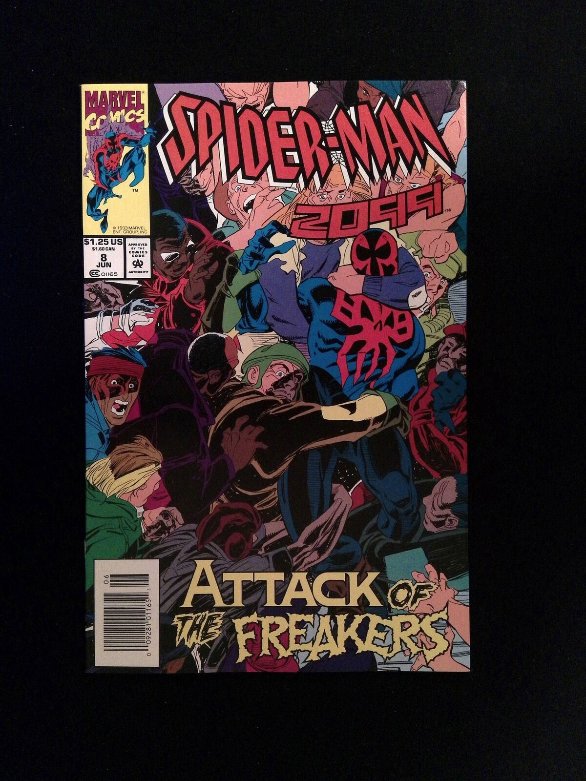 Spider-Man 2099 #8  MARVEL Comics 1993 VF+ NEWSSTAND