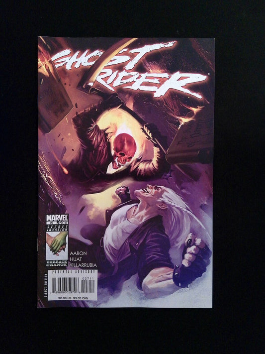 Ghost Rider #27 (4TH SERIES) MARVEL Comics 2008 NM-