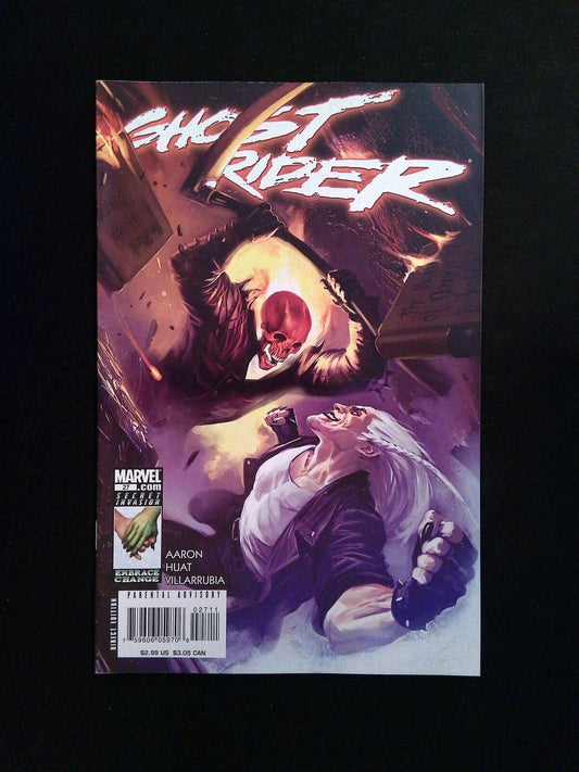Ghost Rider #27 (7th Series) Marvel Comics 2008 VF+