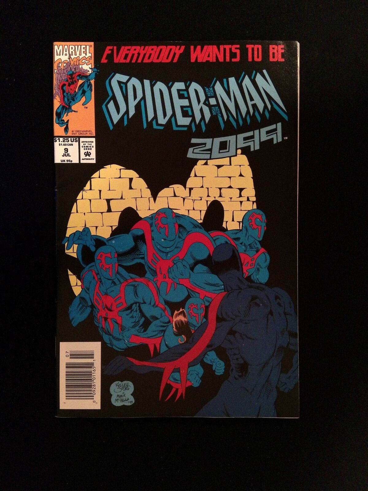 Spider-Man 2099 #9  MARVEL Comics 1993 VF+ NEWSSTAND