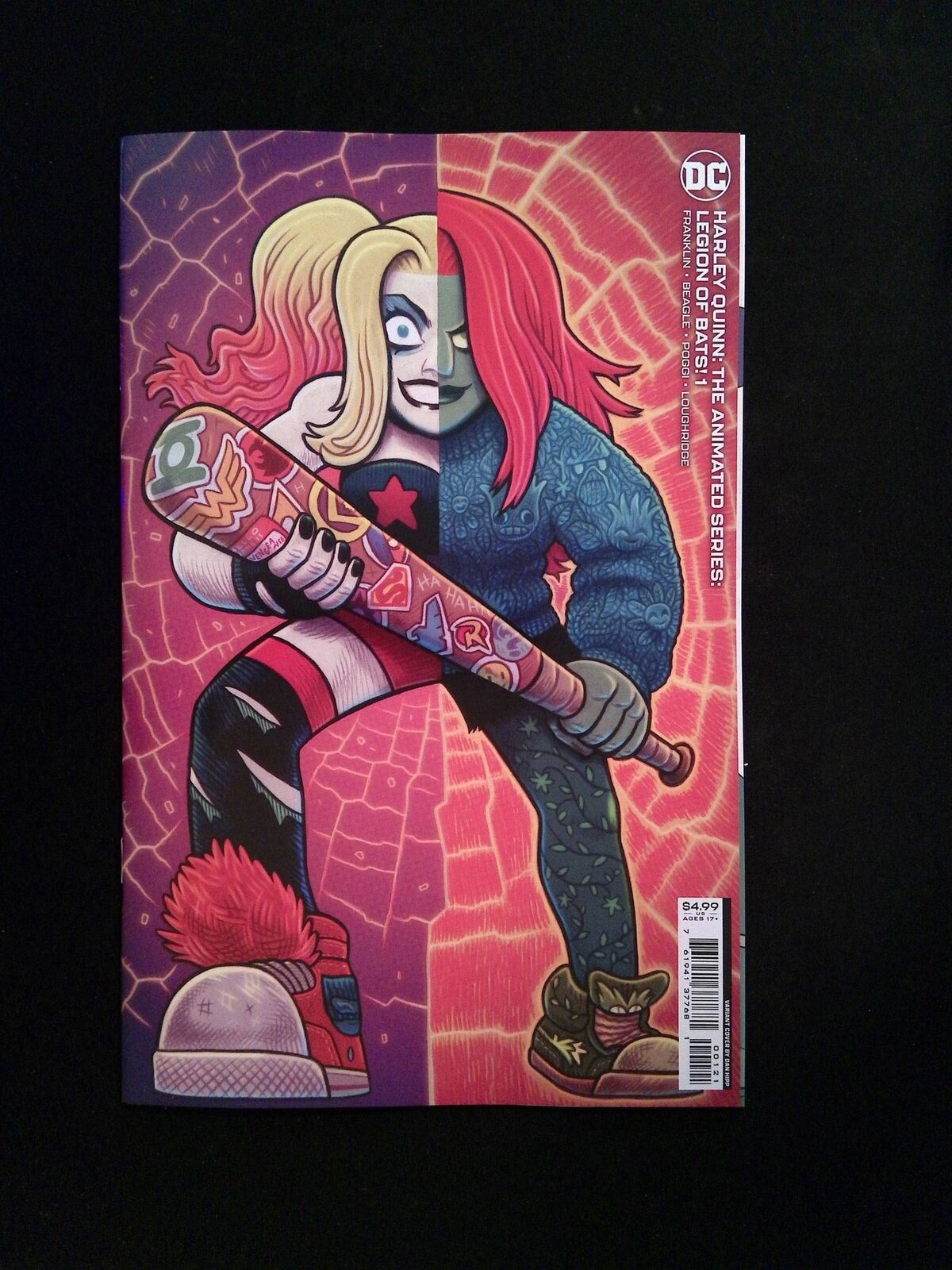 Harley Quinn the Animated Series Legion of Bats #1B DC 2022 NM+  Hipp Variant