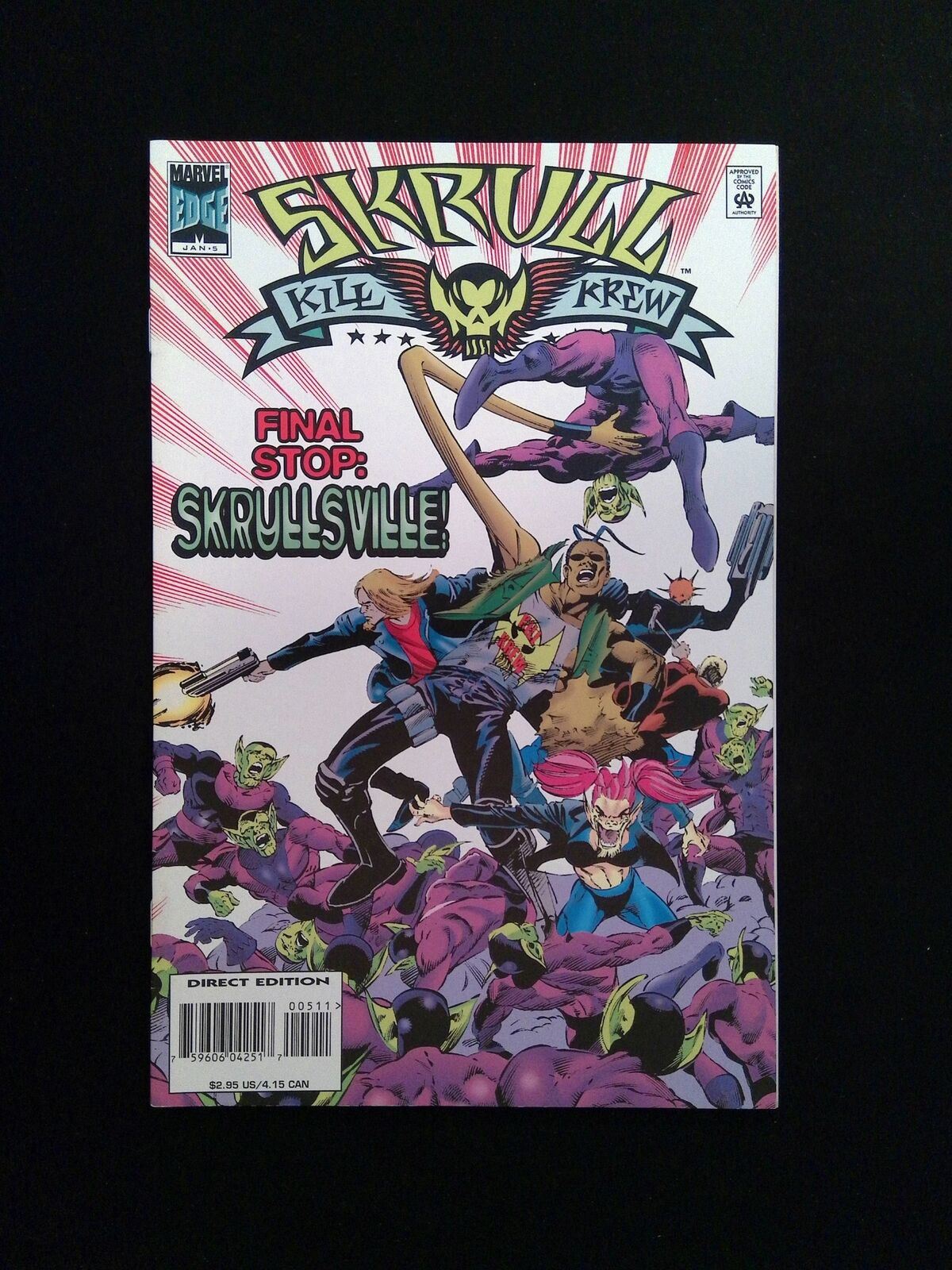 Skrull Kill Krew #5  MARVEL Comics 1996 VF/NM