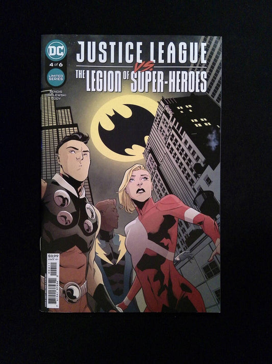 Justice League vs. the Legion of Super-Heroes #4  DC Comics 2022 VF/NM