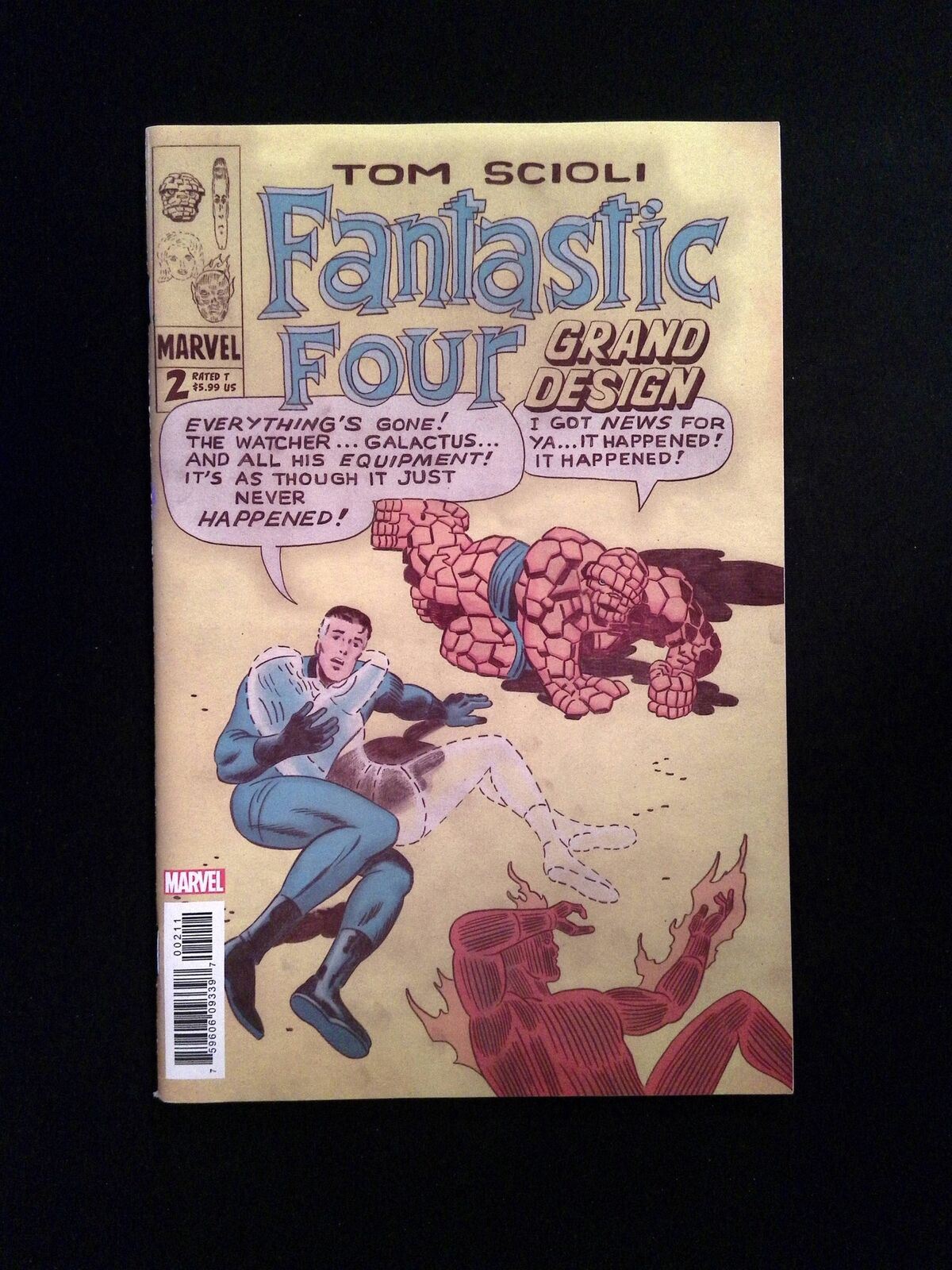 Fantastic Four Grand Design #2A  MARVEL Comics 2019 NM-