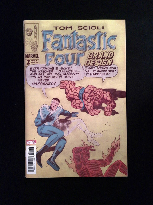 Fantastic Four Grand Design #2A  MARVEL Comics 2019 NM-