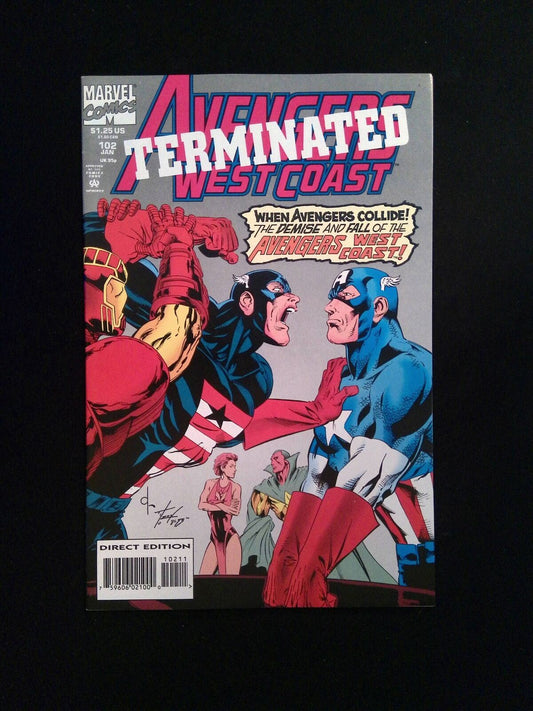 West Coast Avengers #102  MARVEL Comics 1994 VF+