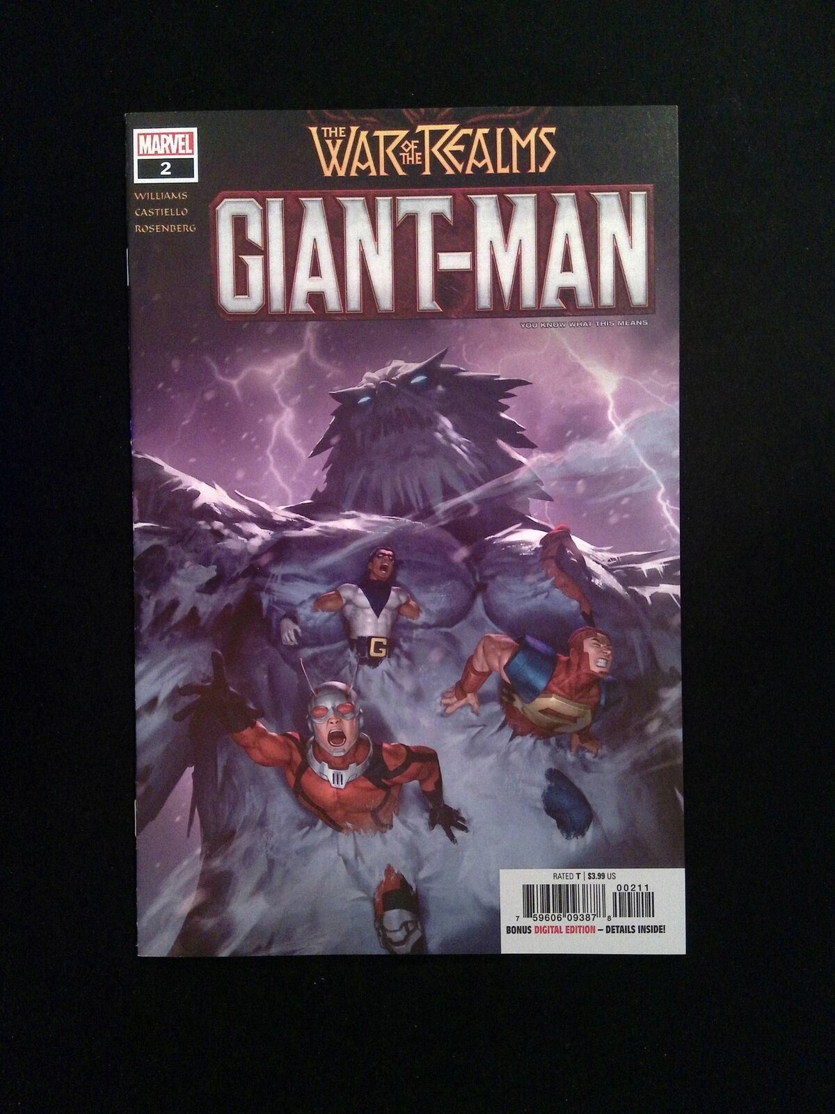 Giant Man War Of The Realms #2  Marvel Comics 2019 NM-