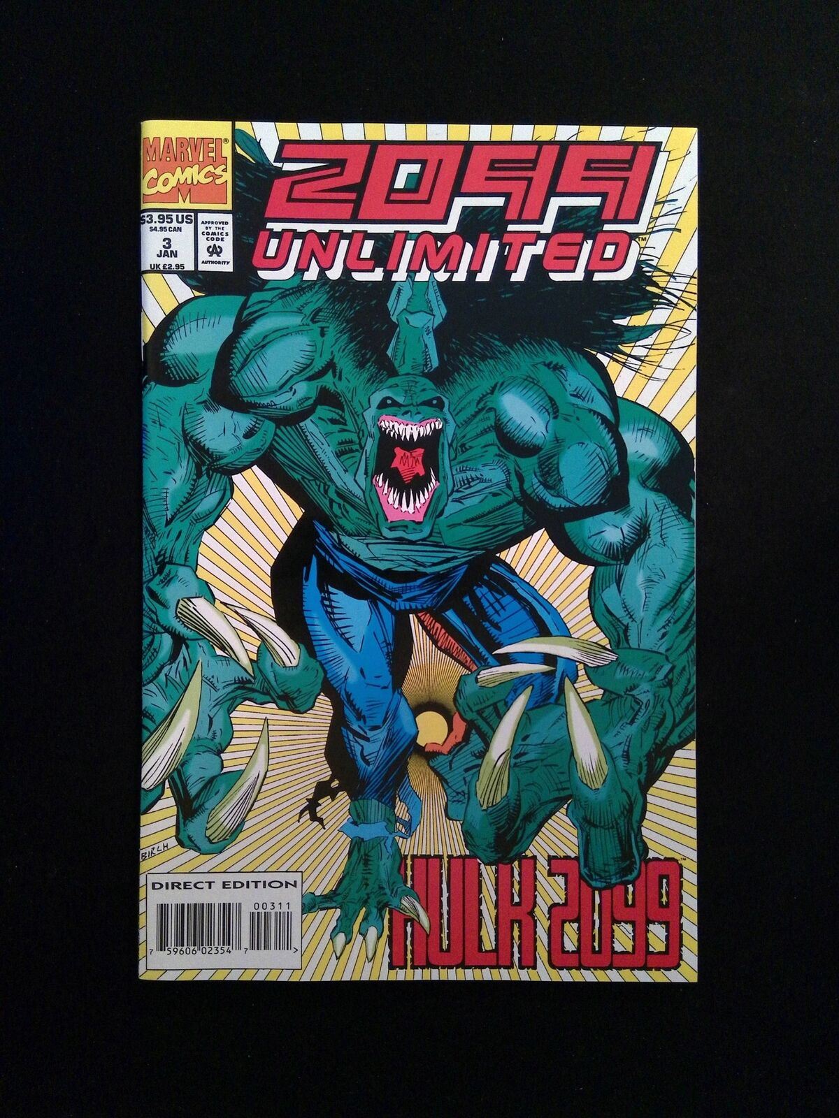 2099 Unlimited #3  DC Comics 1994 NM-