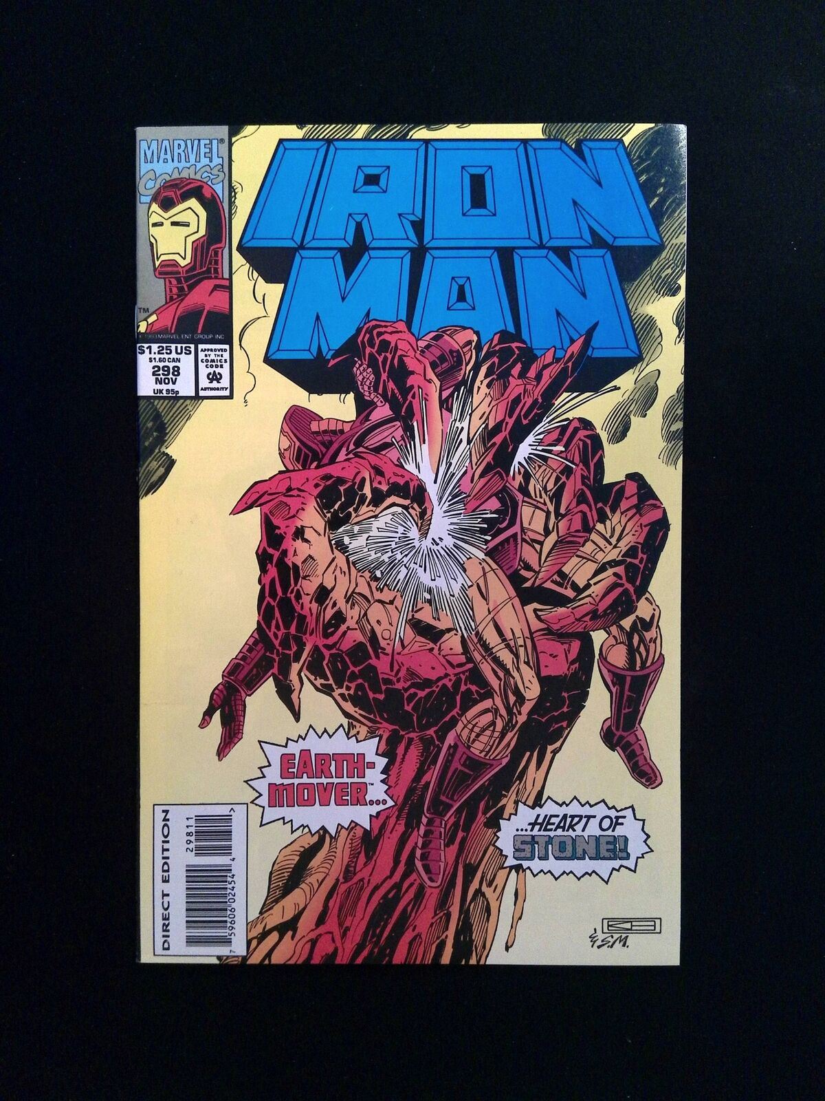 Iron Man #298  Marvel Comics 1993 NM-