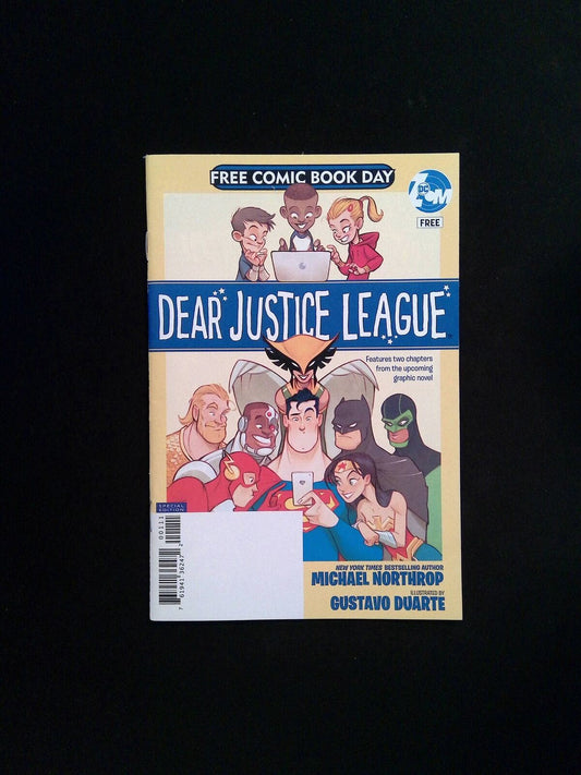 Dear Justice League FCBD #1  DC Comics 2019 VF/NM