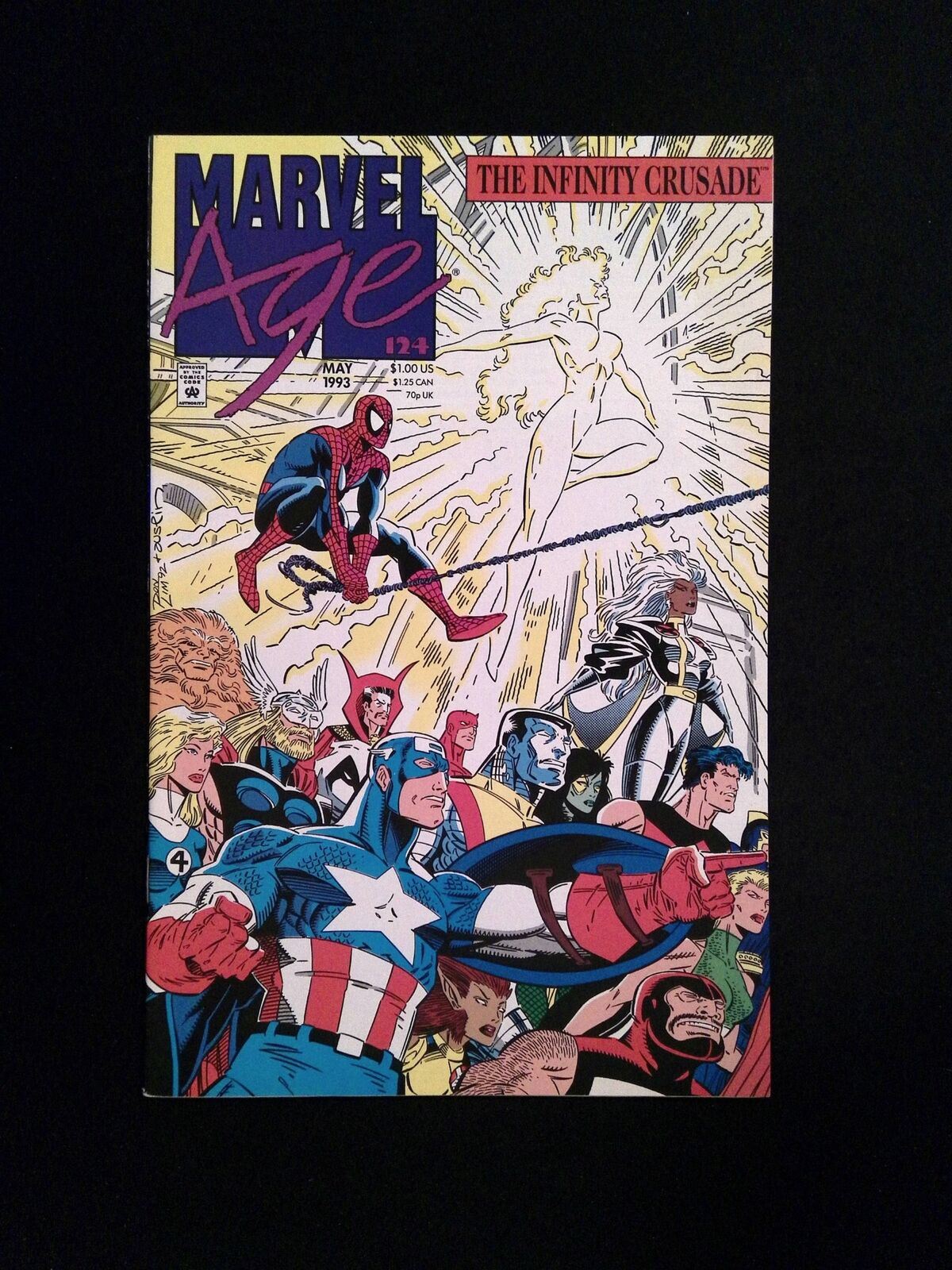 Marvel Age #124  Marvel Comics 1993 NM-