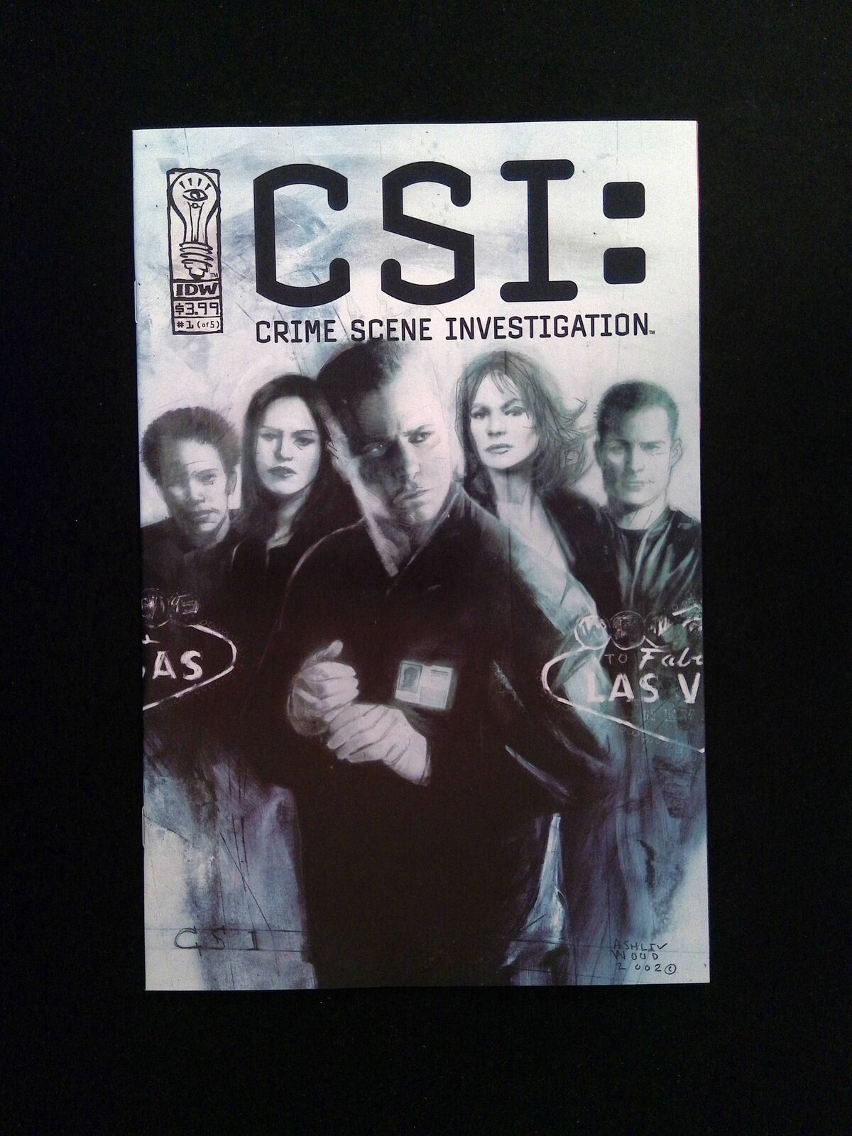 CSI Crime Scene Investigation #1  IDW Comics 2003 NM-