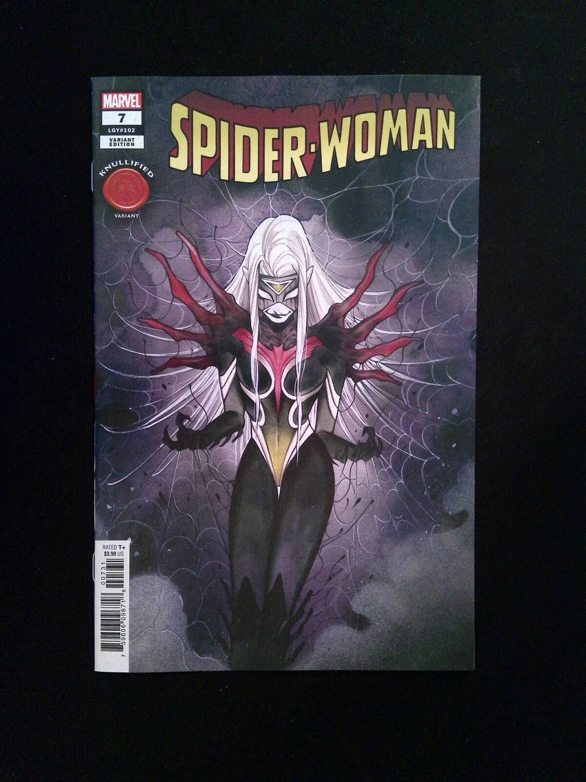 Spider-Woman #7C (7th Series) Marvel Comics 2021 NM-  Momoko Variant