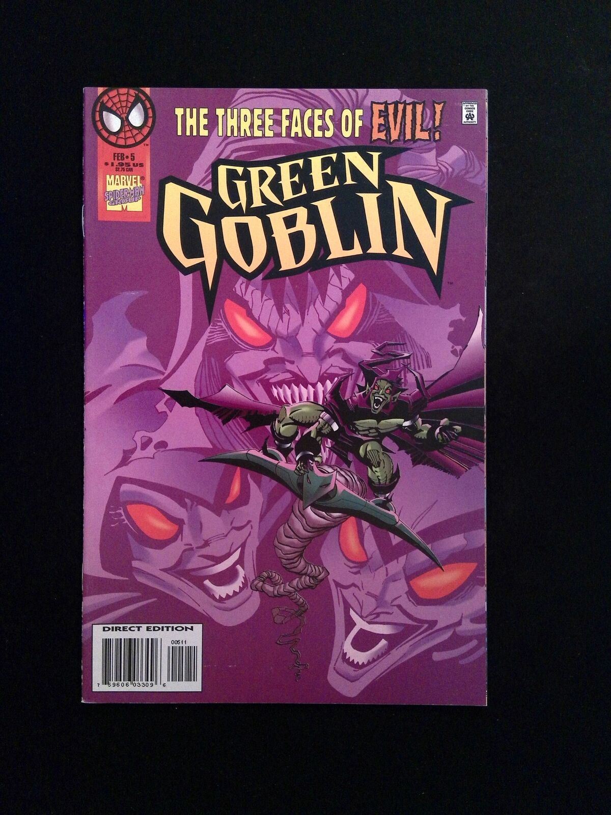 Green Goblin #5  MARVEL Comics 1996 VF+