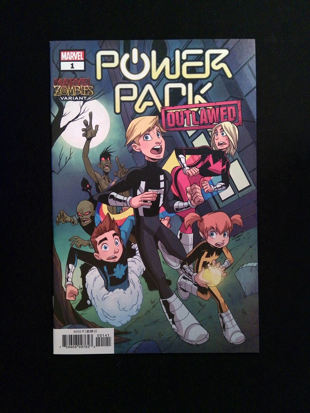 Power Pack Outlawed #1E  Marvel Comics 2021 NM-  Martin Variant