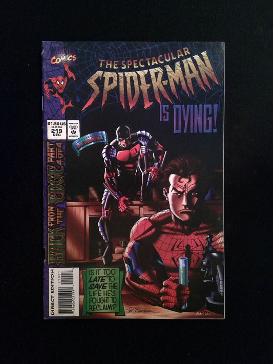 Spectacular Spider-Man #219  MARVEL Comics 1994 VF