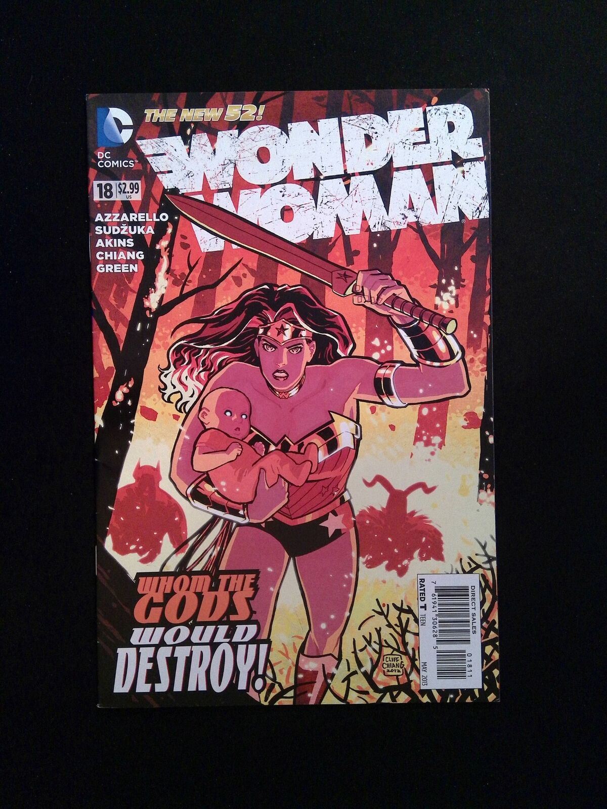 Wonder Woman #18 (4TH SERIES) DC Comics 2013 VF+