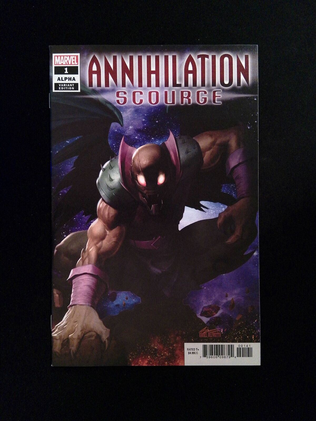 Annihilation Scourge Alpha #1D  MARVEL Comics 2020 NM-  OLIVETTI VARIANT