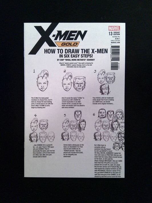 X-Men Gold #13F  MARVEL Comics 2017 NM  ADAMS VARIANT
