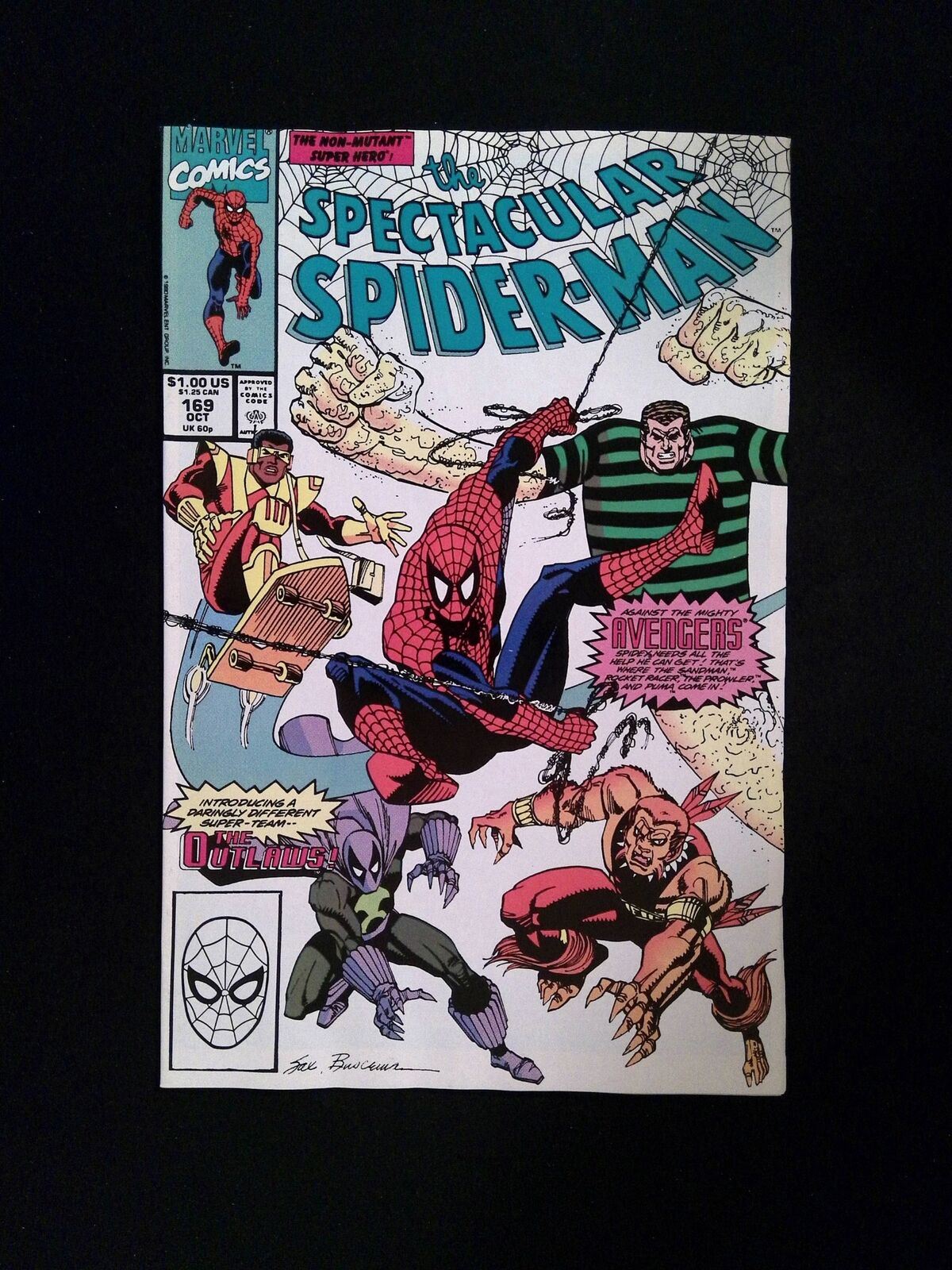 Spectacular Spider-Man #169  Marvel Comics 1990 FN+