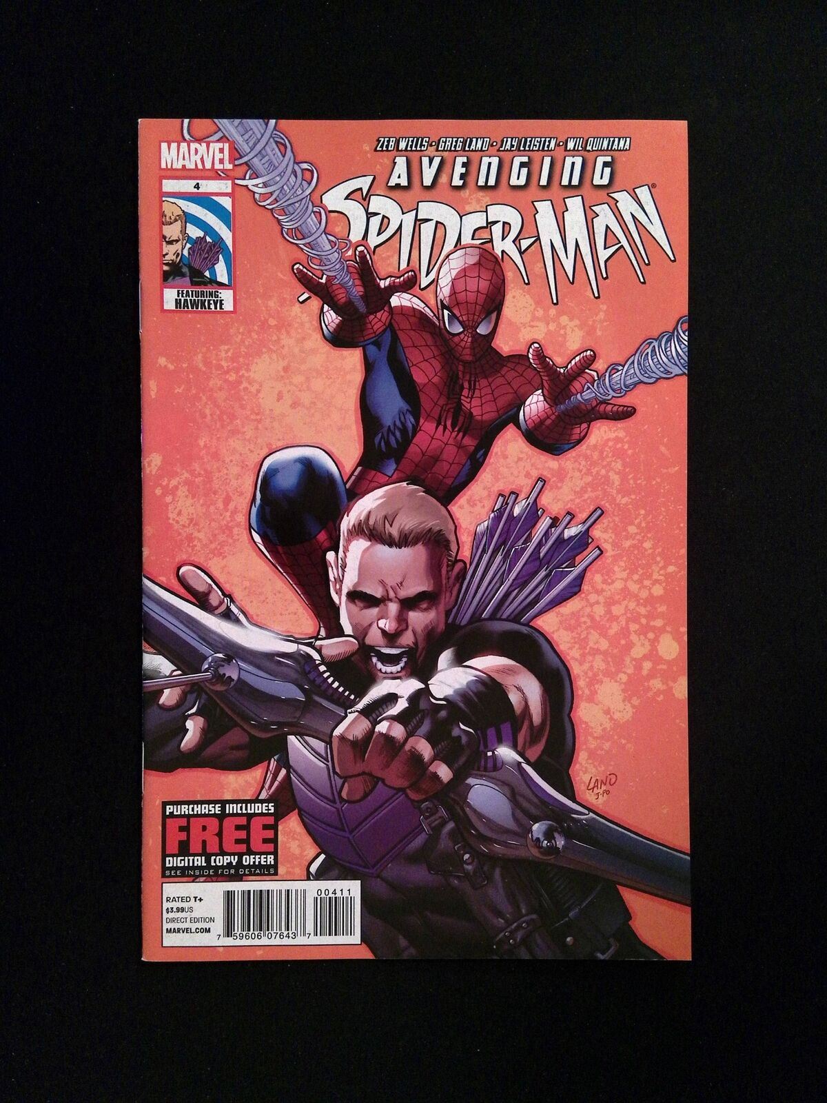 Avenging Spider-Man #4  Marvel Comics 2012 VF+