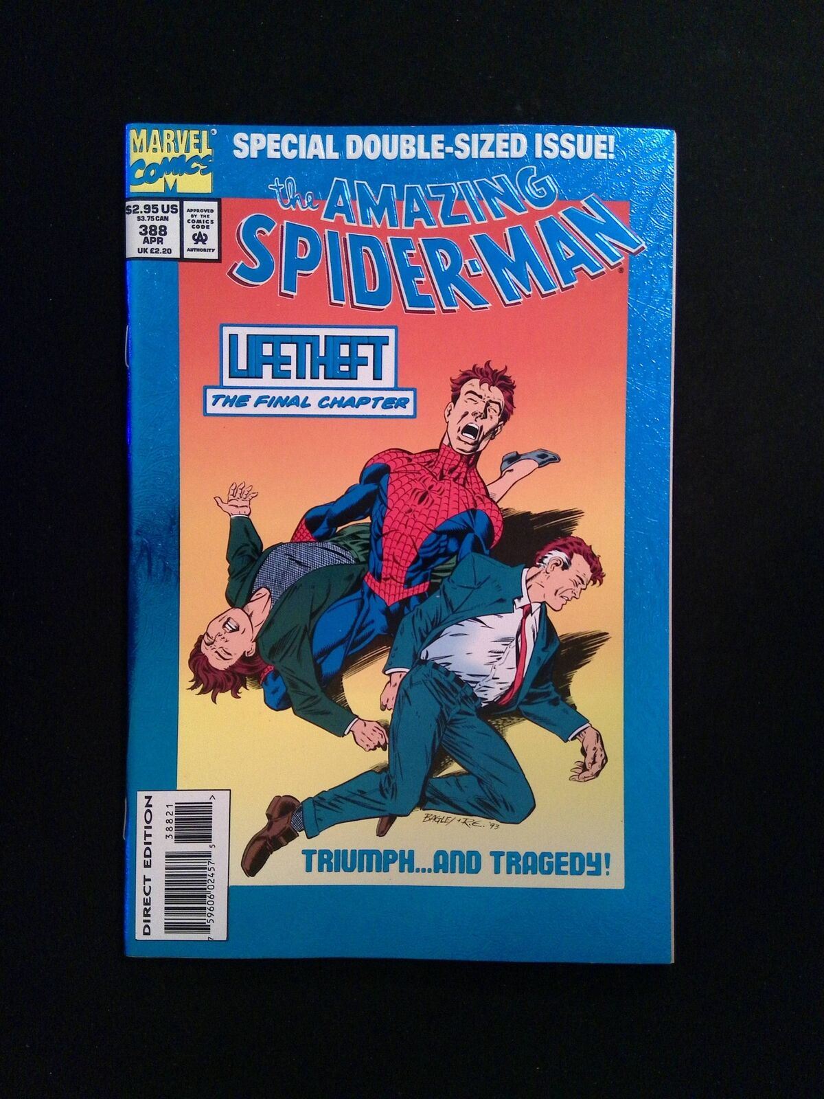 Amazing Spider-Man #388D  Marvel Comics 1994 NM+  Direct Edition