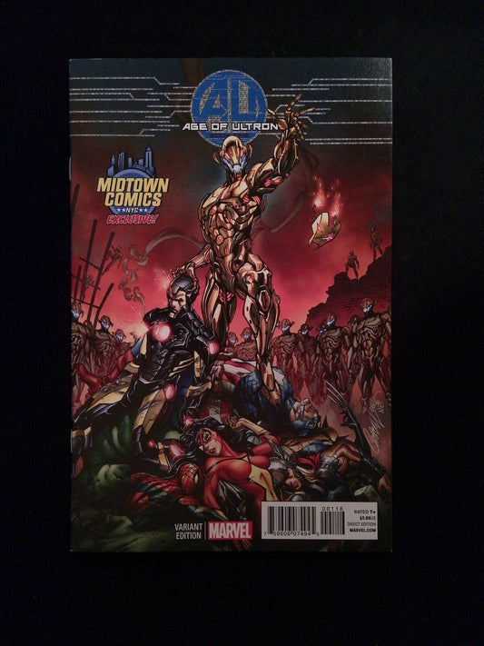 Age of Ultron #1MIDTOWN.A  MARVEL Comics 2013 NM  Campbell Variant