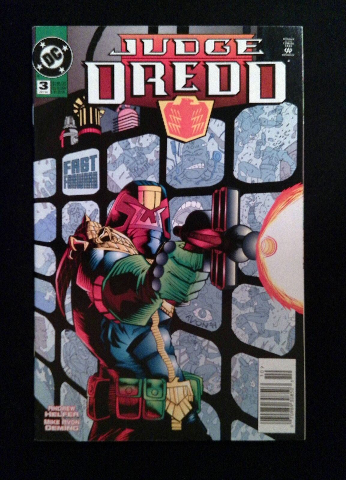 Judge Dredd  #3  DC Comics 1994 VF+ NEWSSTAND