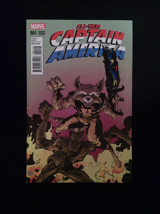 All New Captain America #1F  MARVEL Comics 2015 NM-  Pope Variant