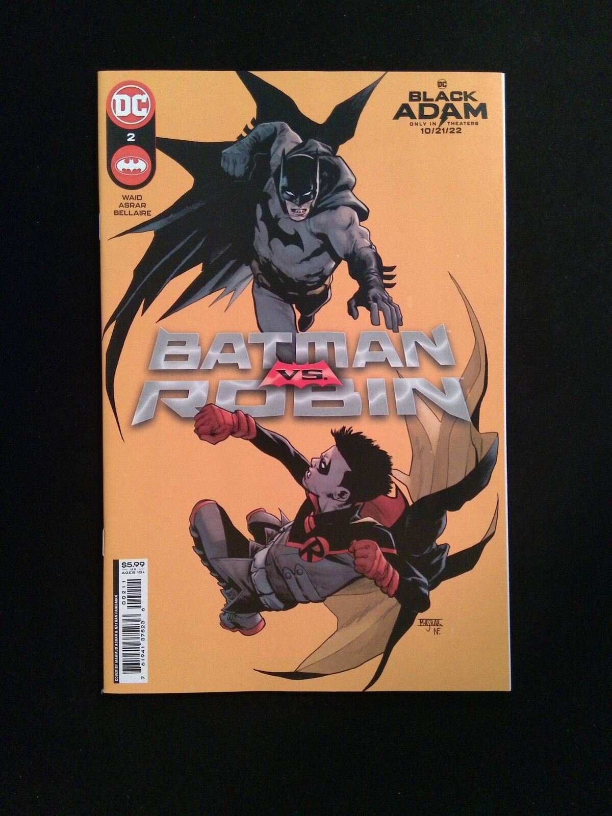 Batman Vs. Robin #2  DC Comics 2022 NM+