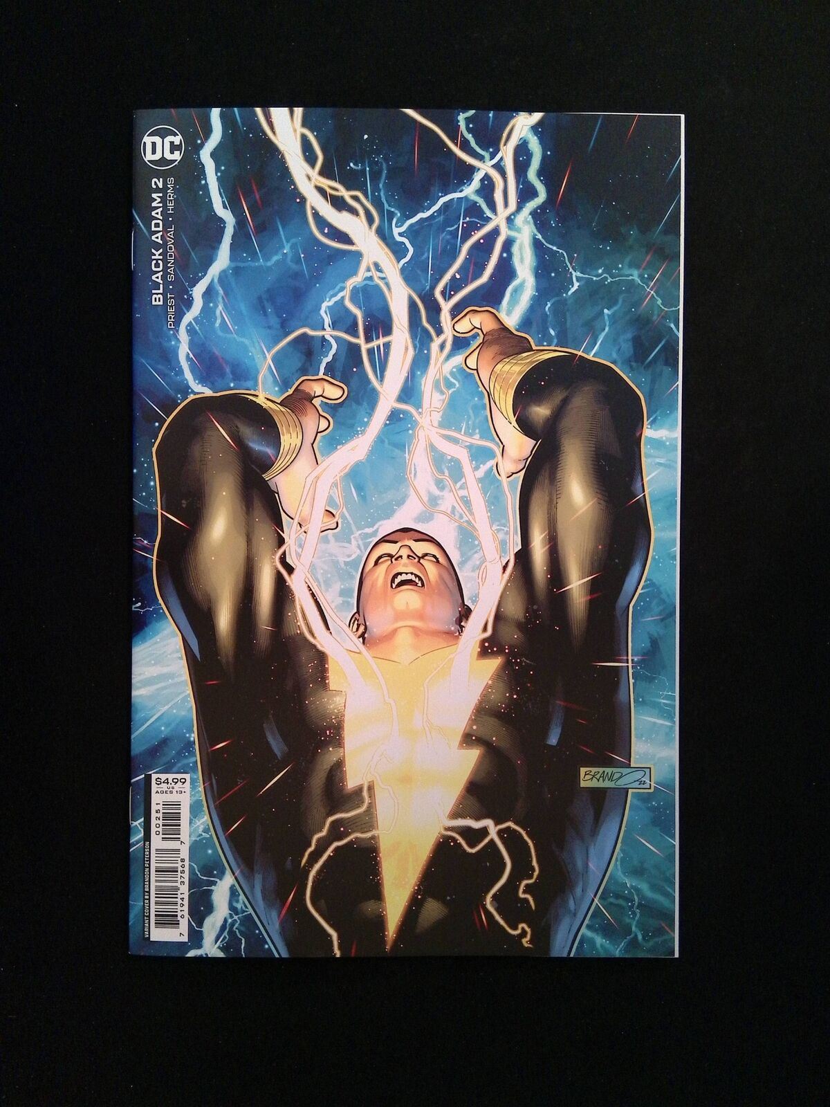 Black Adam #2C  DC Comics 2022 NM+