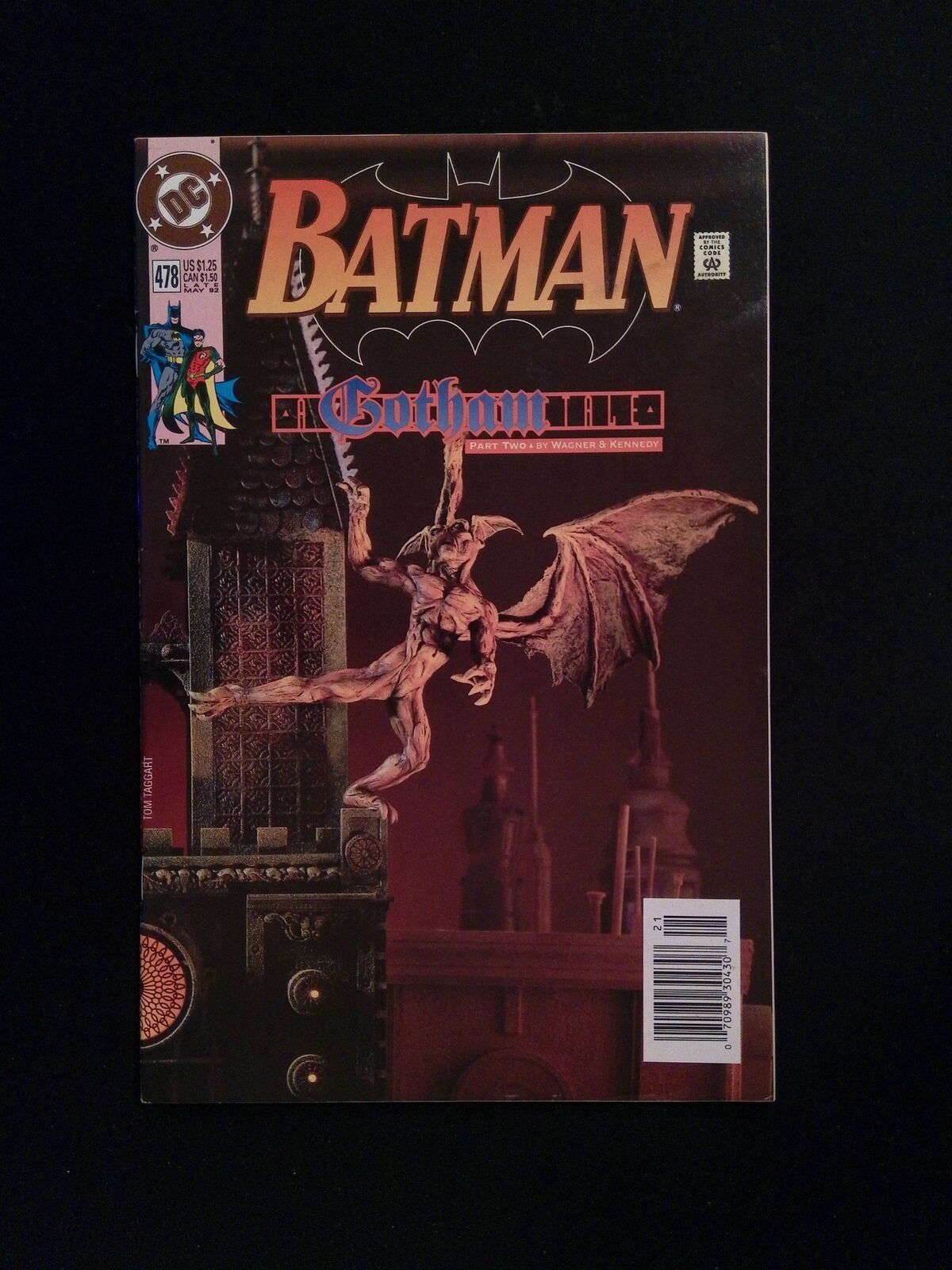 Batman #478  DC Comics 1992 VF+ NEWSSTAND