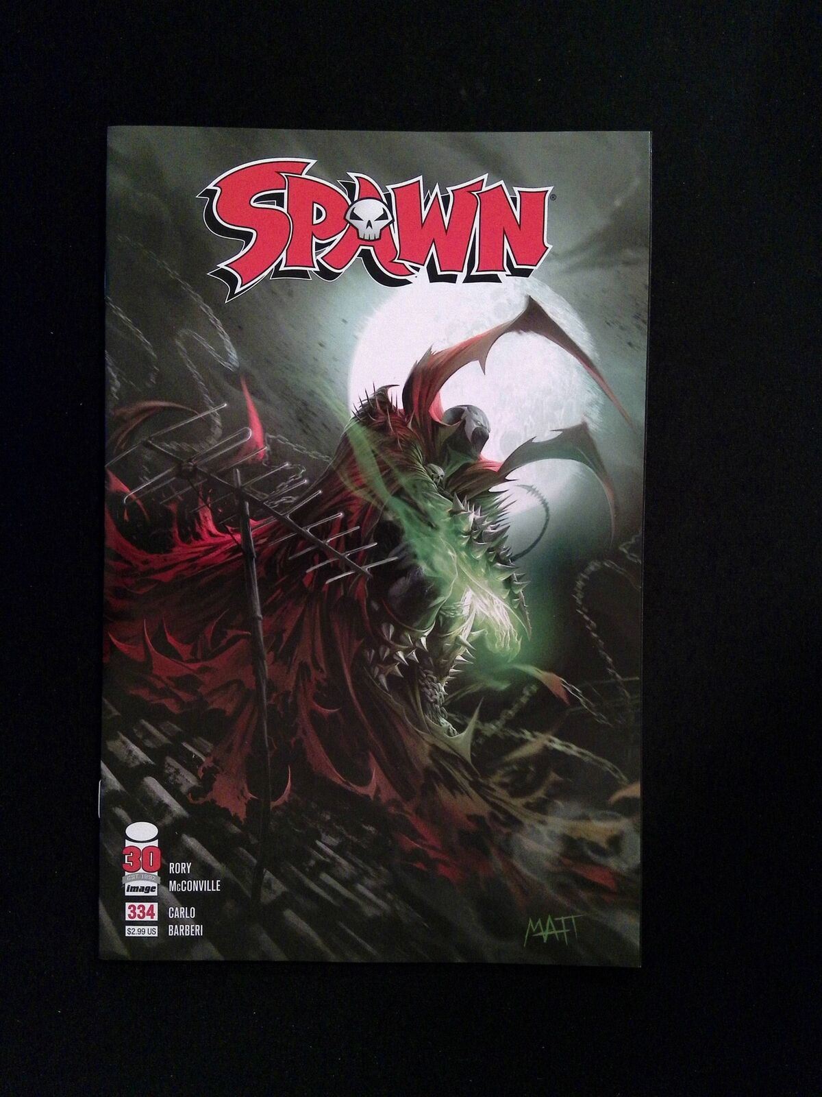 Spawn #334  IMAGE Comics 2022 NM+