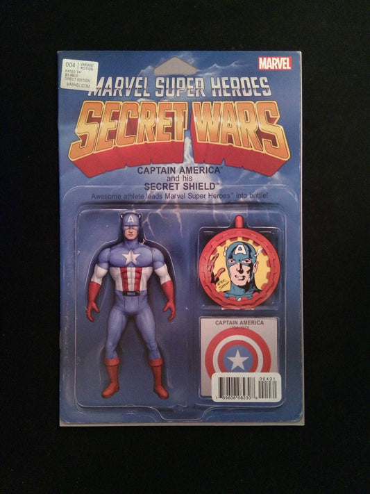 Secret Wars #4D (3rd Series) Marvel Comics 2015 NM-   Christopher Variant