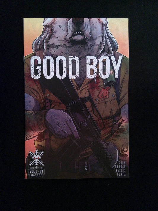 Good Boy #3B Vol. 2 Source Point Press Comics 2022 VF+  Wallis Variant