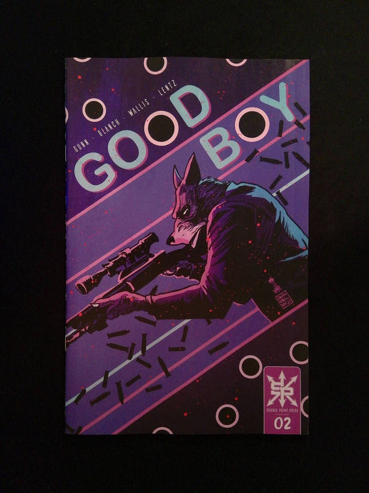 Good Boy #2B  Source Point Press Comics 2021 VF+  Francavilla Variant