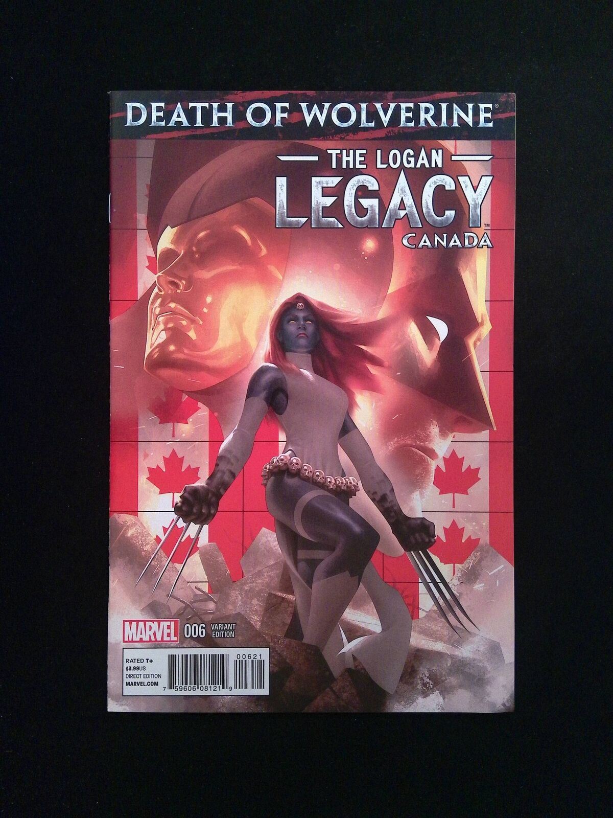 Death of Wolverine The Logan Legacy #6B  MARVEL Comics 2015 NM-  GARNER VARIANT