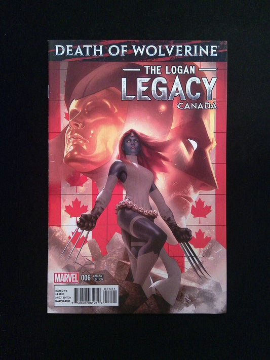 Death of Wolverine The Logan Legacy #6B  MARVEL Comics 2015 NM-  GARNER VARIANT