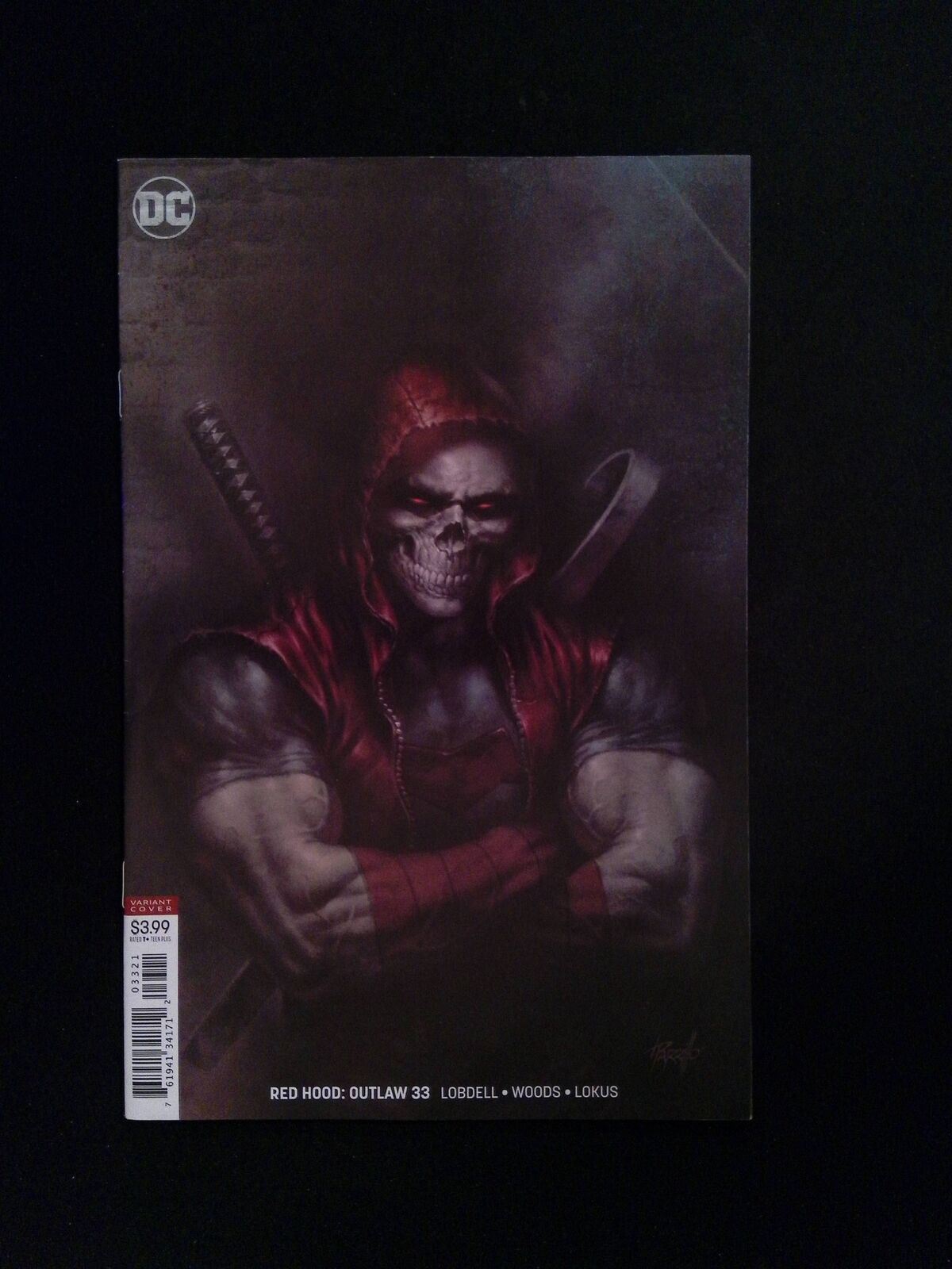 Red Hood Outlaw #33B  DC Comics 2019 VF+  PARRILLO VARIANT