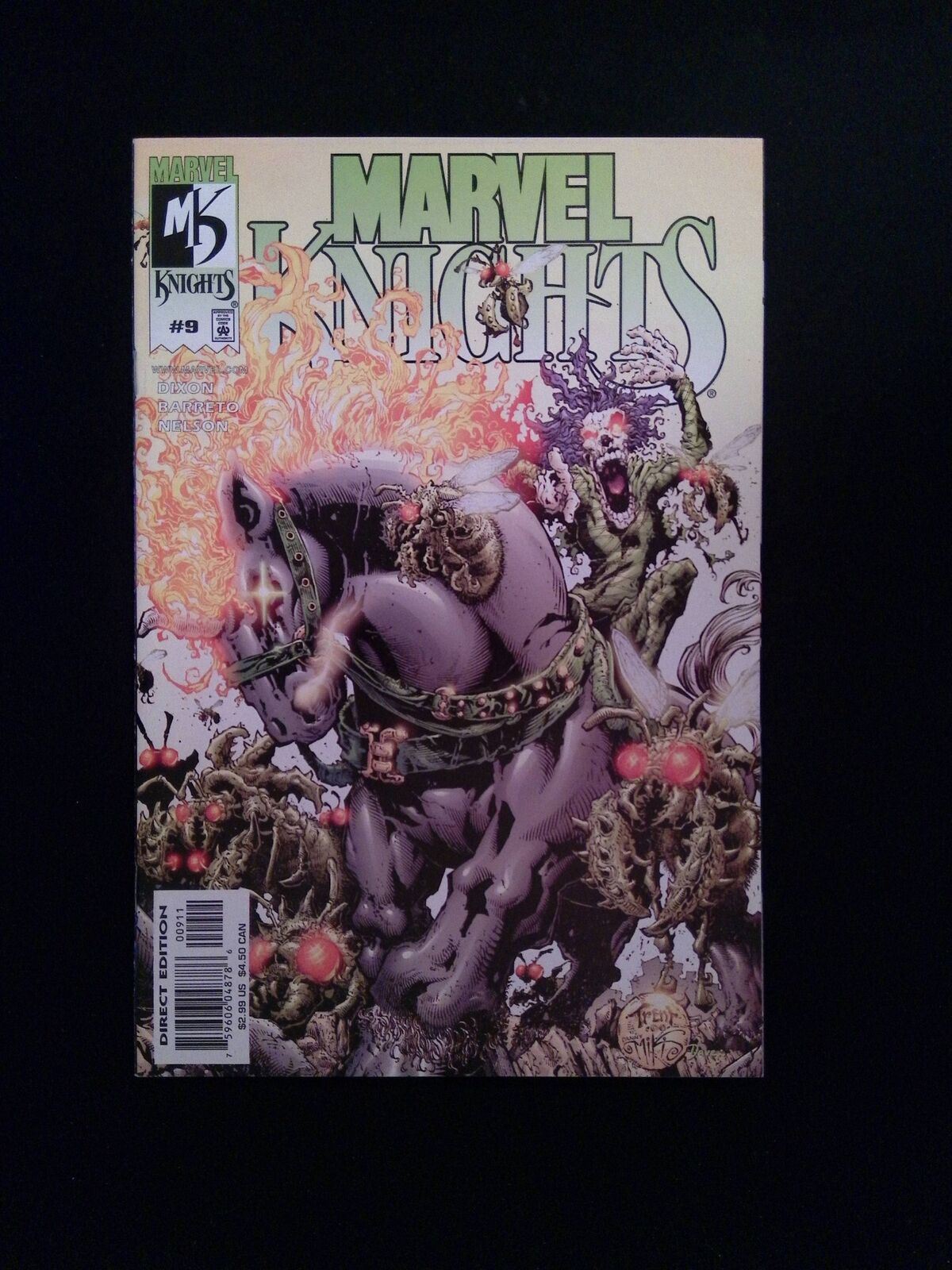 Marvel Knights #9  MARVEL Comics 2001 VF+