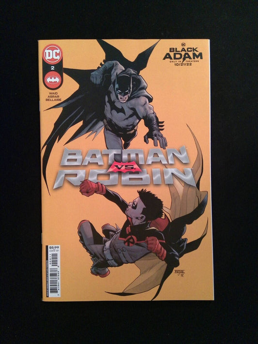 Batman Vs. Robin #2  DC Comics 2022 NM-