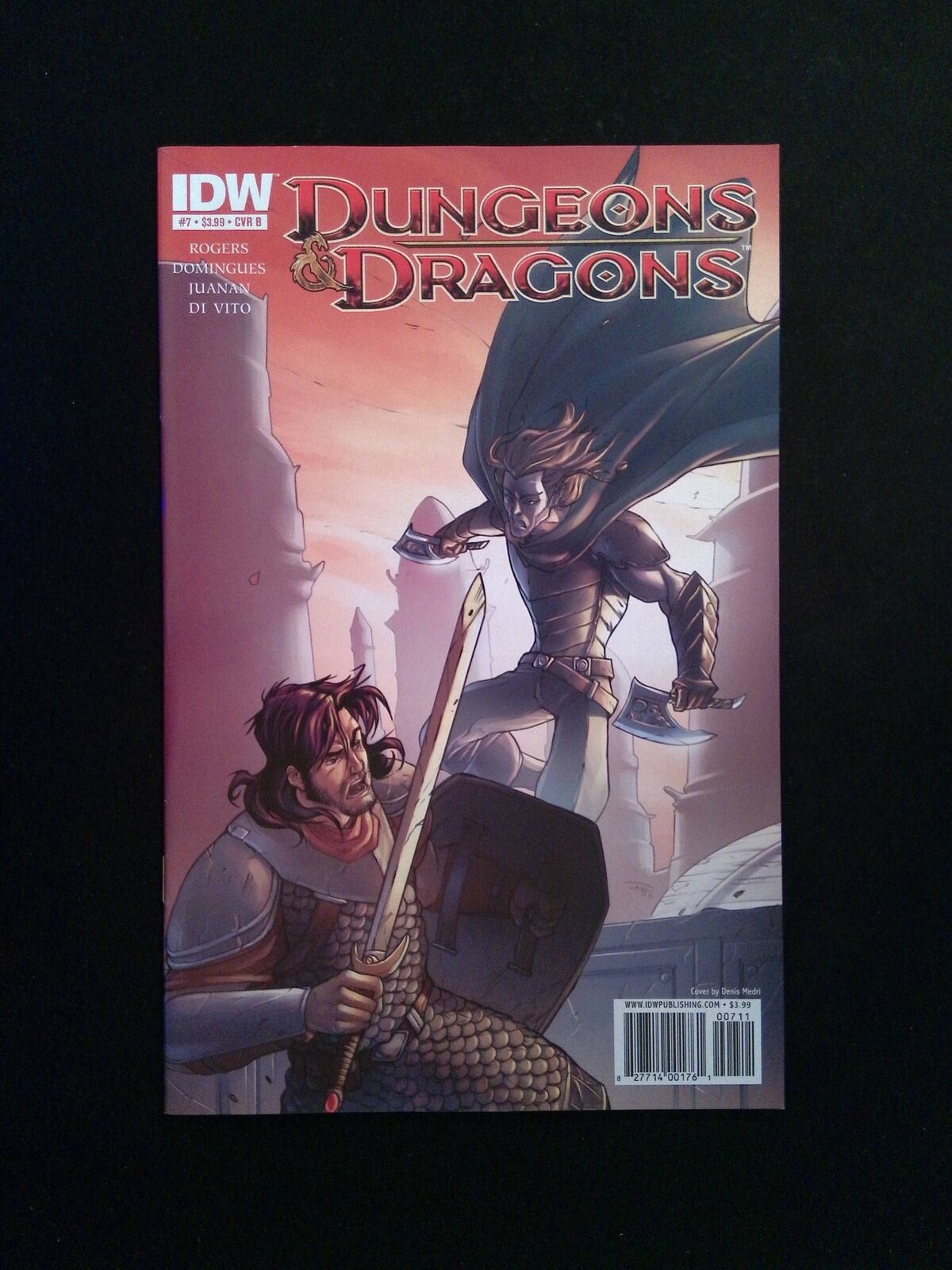 Dungeons And Dragons #7B  IDW Comics 2011 NM-  Medri Variant
