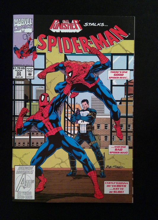 Spider-Man  #33  Marvel Comics 1993 NM-