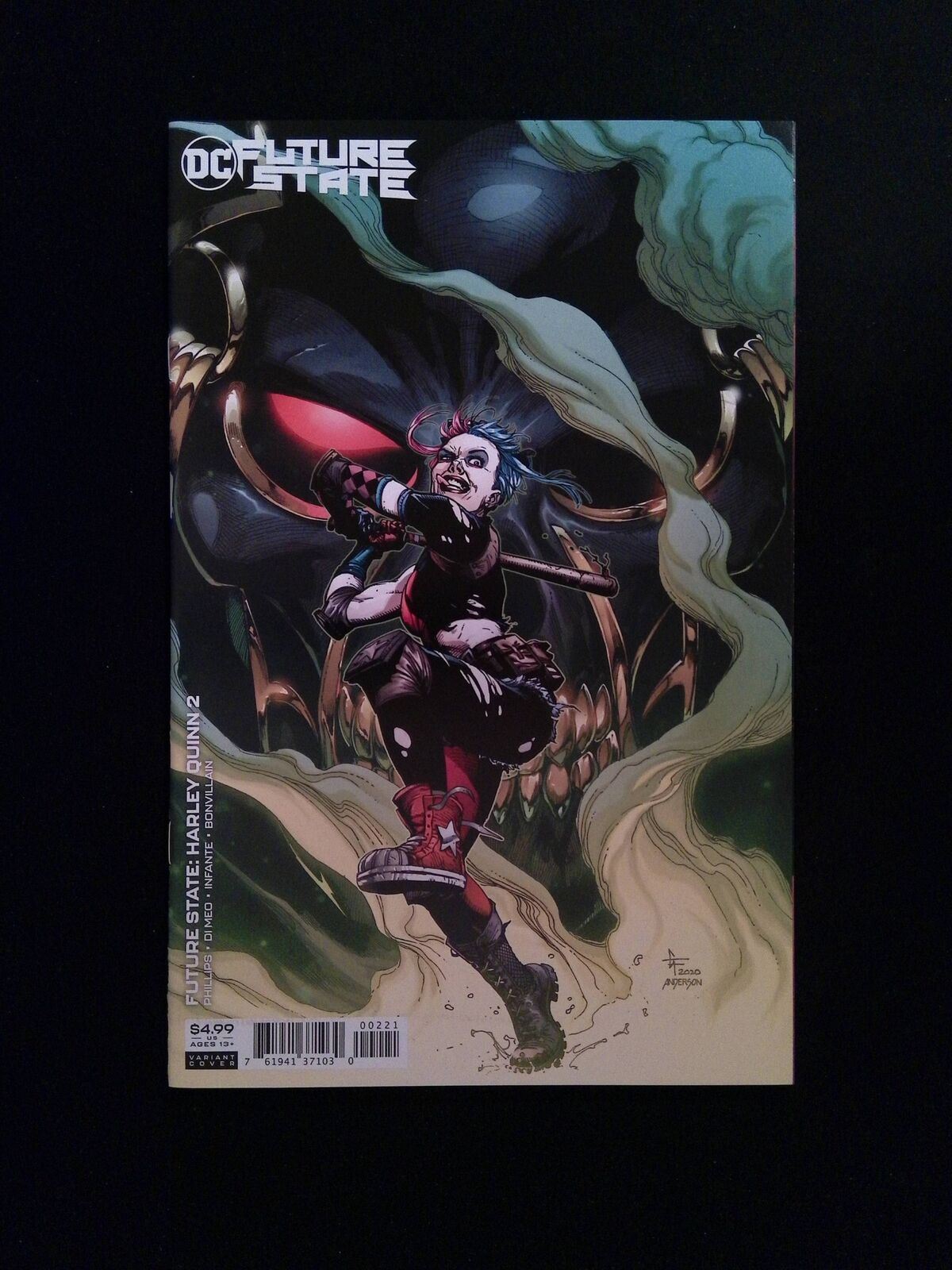 Future State Harley Quinn #2B  DC Comics 2021 NM  FRANK VARIANT