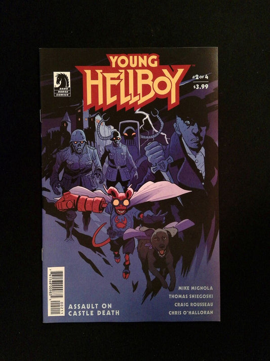 Young HellBoy Assault  on Castle Death #2  DARK HORSE Comics 2022 NM-