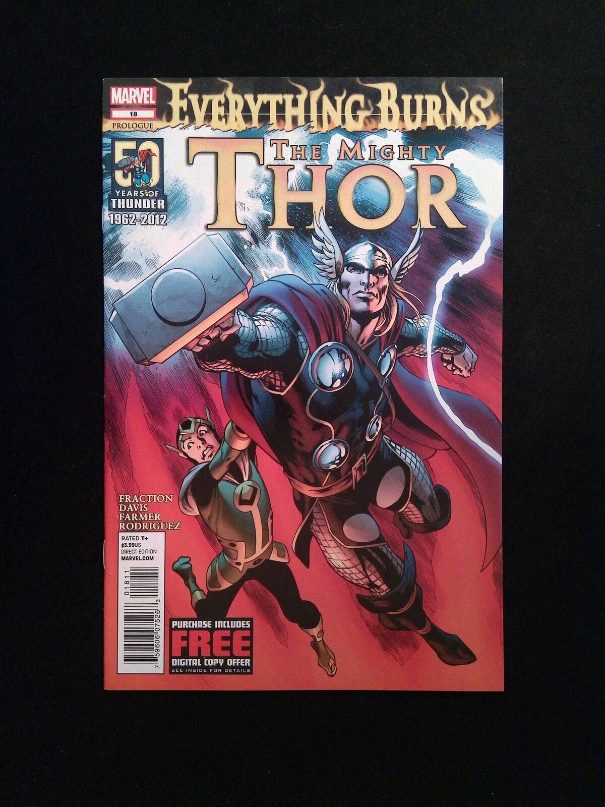 Mighty Thor #18  MARVEL Comics 2012 NM