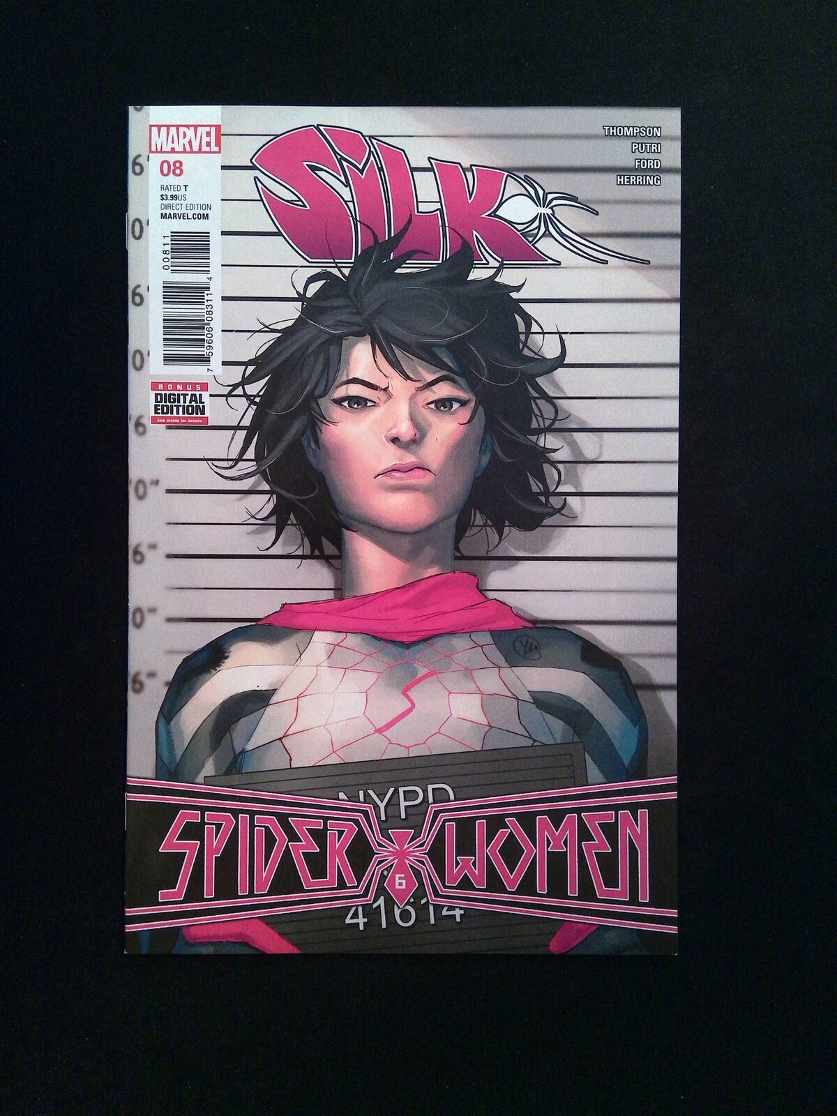 Silk  #8 (2ND SERIES) MARVEL Comics 2016 NM