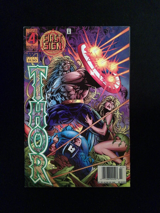 Thor #496  MARVEL Comics 1996 VF NEWSSTAND